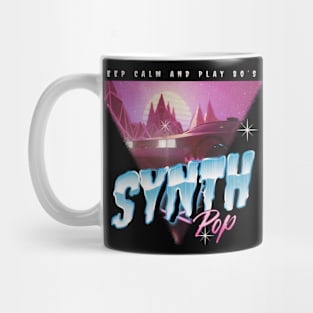 keep calm and play 80's Mug